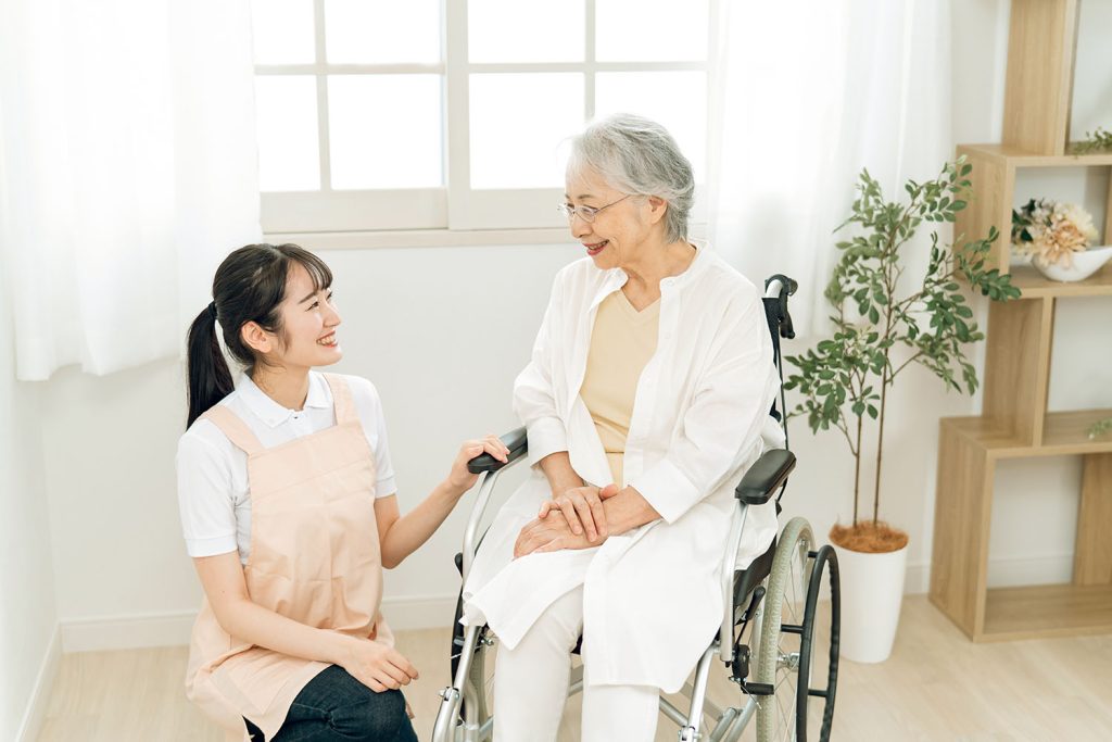 介護士のサポート